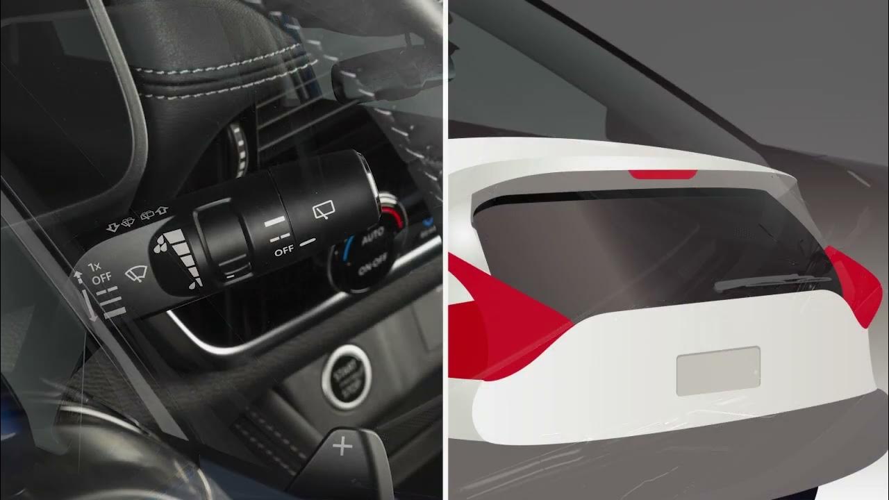 2023 Nissan Rogue - Windshield Wiper and Washer Controls - YouTube