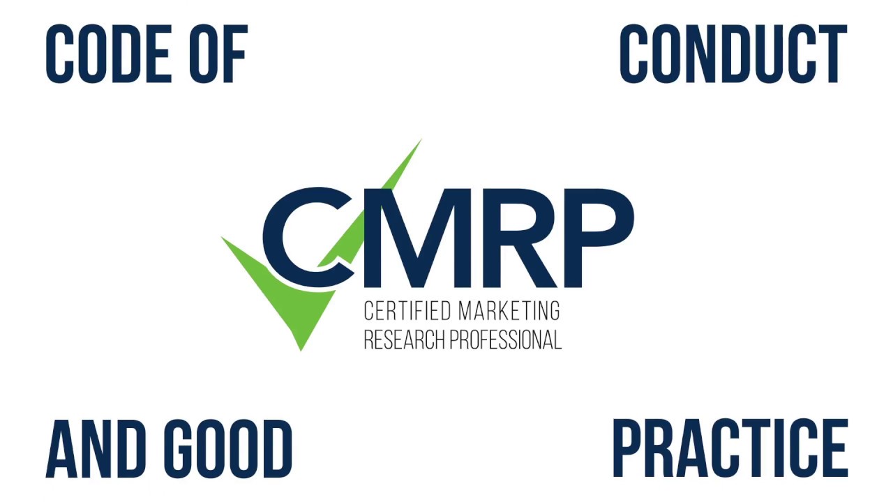 Certified Marketing Research Professional (CMRP) - YouTube