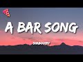 Shaboozey - A Bar Song (Tipsy) (Lyrics)