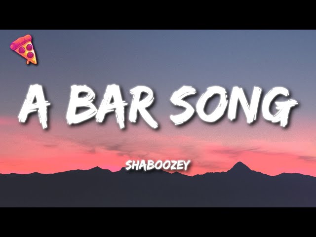 Shaboozey - A Bar Song (Tipsy) (Lyrics) class=