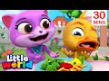 Yummy Yummy Vegetables + More Little World Kids Songs & Nursery Rhymes