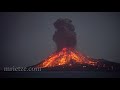 Krakatau at night