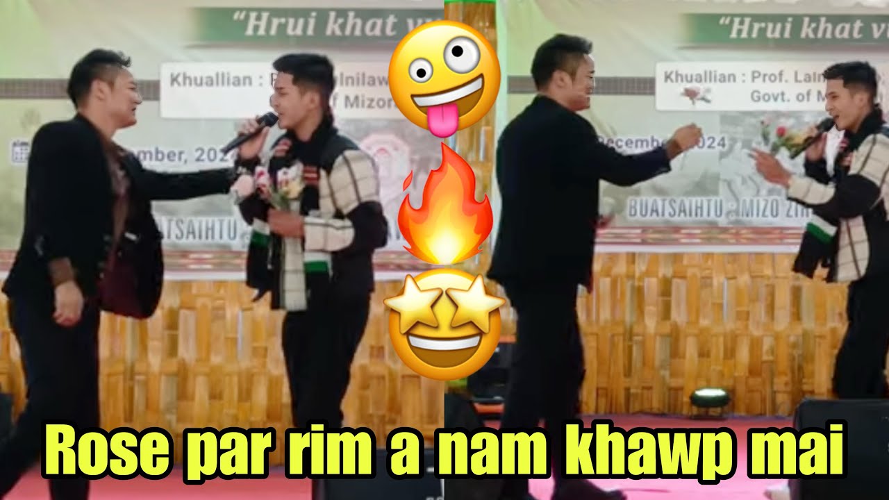 Lalsangliana Taitea'n ROSE PAR RIMTUI a sak laiin Vanlalsailova'n🌹a pe🤩(Reaction)