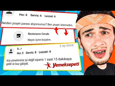 EN KOMİK YEMEK SEPETİ YORUMLARI !?