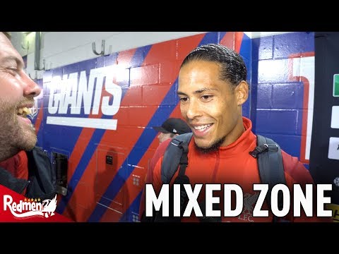 Van Dijk & Curtis Jones Interviews From The MIXED ZONE | Liverpool 2-1 Man City