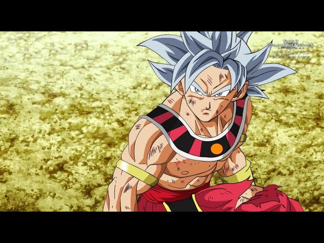 Goku atinge o poder de super saiyajin 10 infinito e supera Daishinkan 