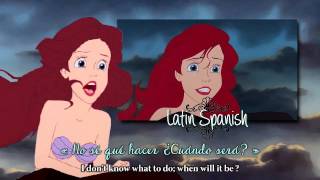 The Little Mermaid : Part Of Your World Reprise - One Line Multilanguage w* S&T