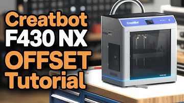 CreatBot F430 NX Tutorial – How to Adjust the Probe Offset