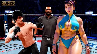 TRUE Bruce Lee vs. Chun Li | EA Sports UFC 5