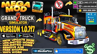 Grand Truck Simulator 2 Mod Apk v1.0.7F7 Dinero Infinito Diamantes full XP Nivel Licencia E liberado screenshot 4