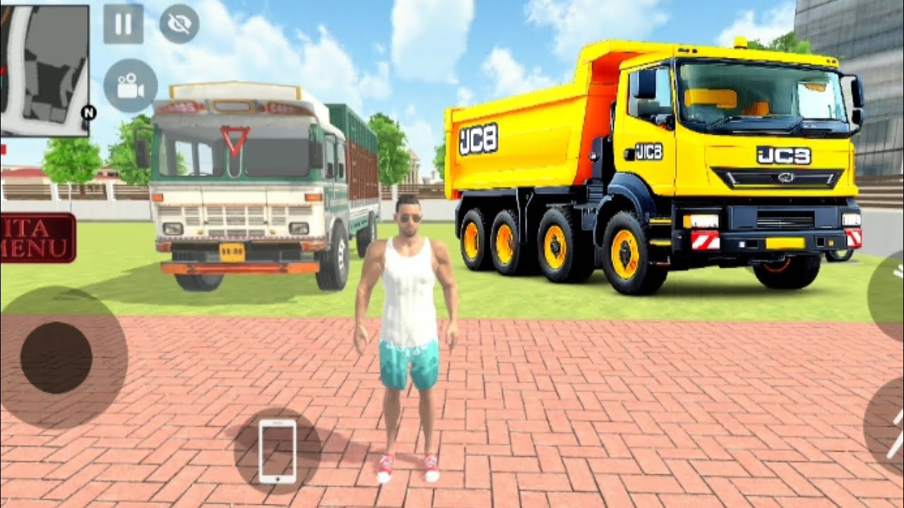Franklin Purchase New JCB Truck 🚛 Indian Theft Auto Simulator 🤩💥