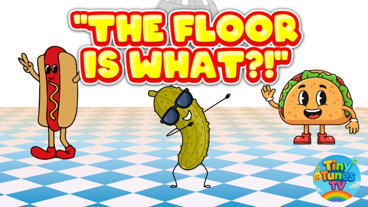 The Floor Is WHAT?! 🤯 Lava, Jelly & Pizza! | Silly Kids Movement Song