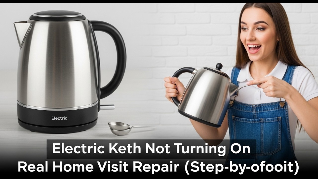 “Electric Kettle Not Turning On Real Home Visit Repair Step by Step”