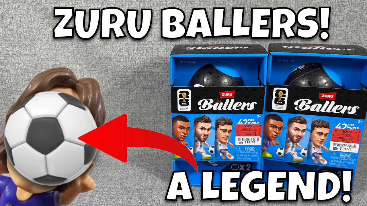 ZURU FIFA SOCCER BALLERS BIG HIT! - YouTube