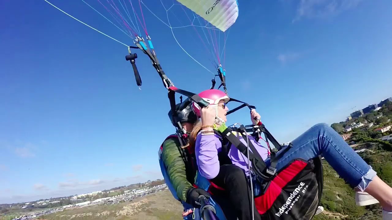 Christy Farmer Paragliding at Torrey Pines Gliderport