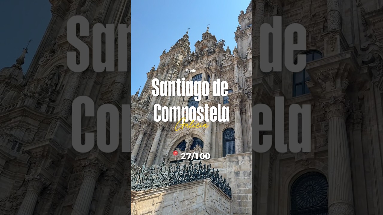 📍 Santiago de Compostela, Galicia, Spain (27/100) #triplogue100