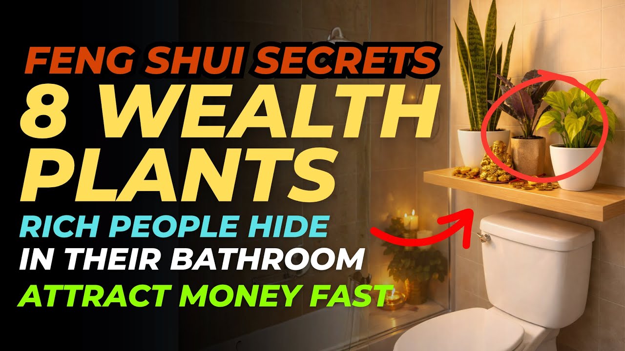 8 Wealth Plants You Should Never Ignore in Your Bathroom  Feng Shui  Secrets Inside