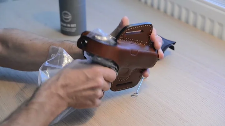 How to break-in leather holster