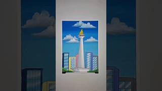 kak coba gambar monas? Oke Mari kita gambar