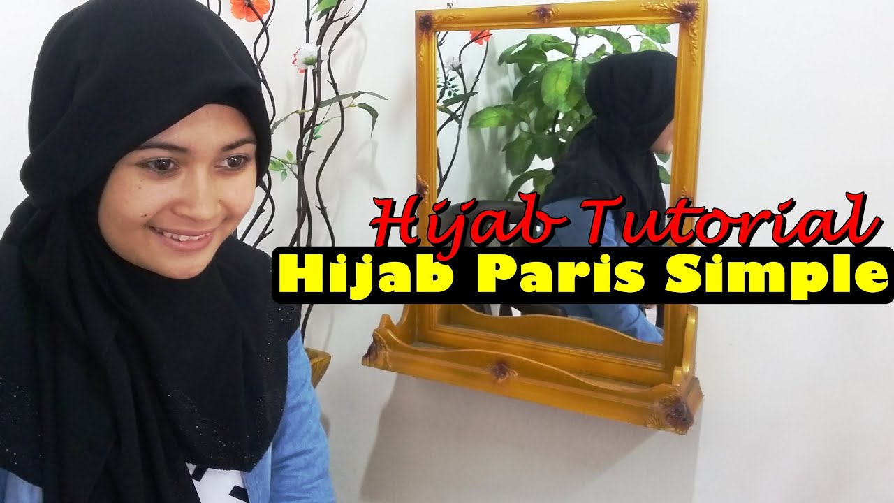 2 Menit Cara Memakai Jilbab Paris Segiempat Simple By Nica 181