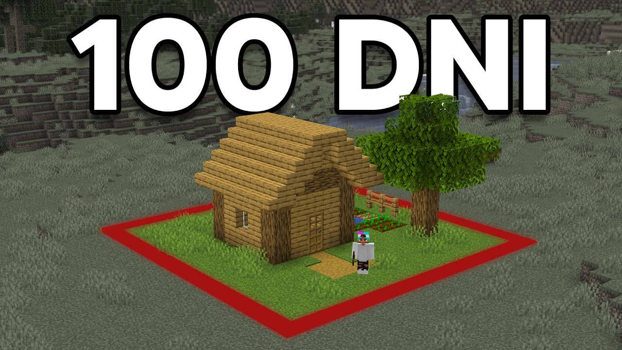100 DNI KUPUJĄC CHUNKI w Minecraft Hardcore