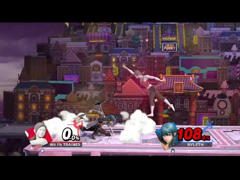 フィットレの空前の着地隙が初見狩りレベルな件【スマブラSP】