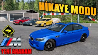 BMW M5 ALDIM // SANAYİDEN ARABA TOPLADIK // KARİYER MODU // BeamNG.drive