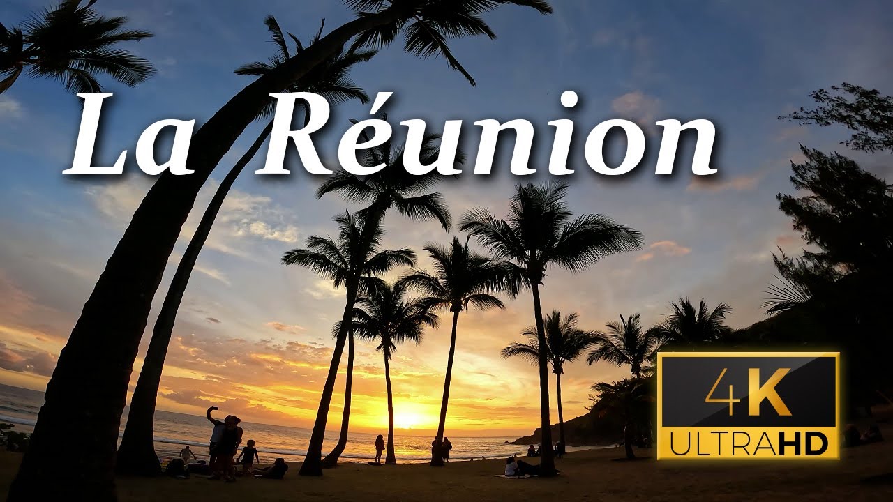 Ile de la Réunion - Film 4K 60FPS avec musique relaxante