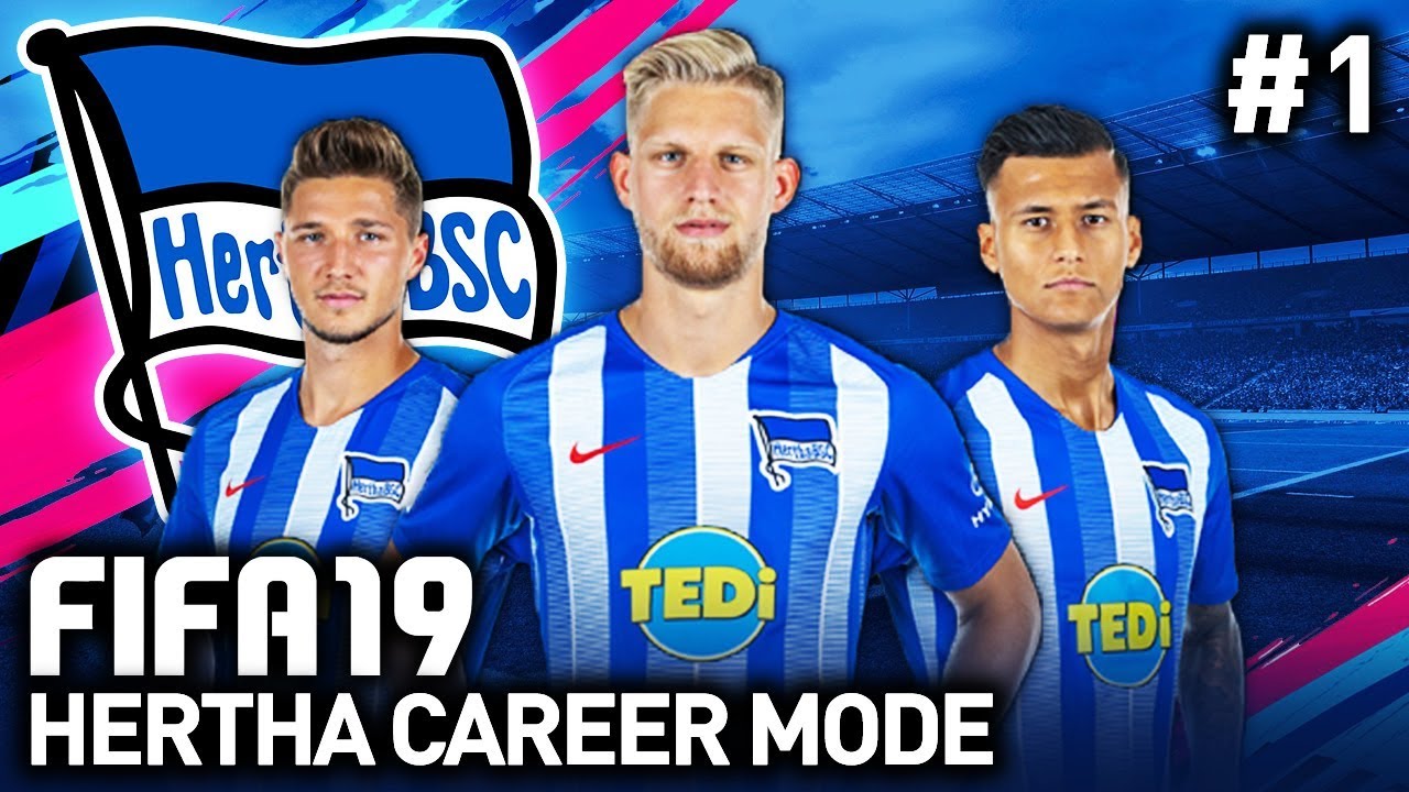 BECOMING TITANS OF GERMANY! | HERTHA CAREER MODE #1 football score