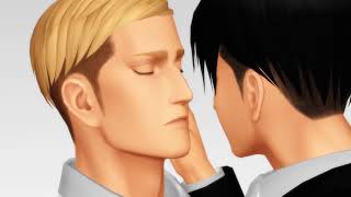 Say Something [{MMD} Levi x Erwin]