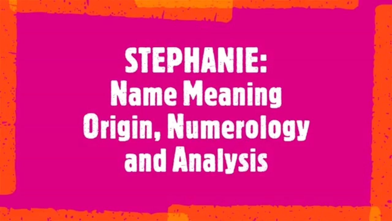 How Many People Are Named Stephanie