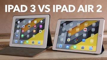 iPad Air 2 V.S iPad 3 (Performance, Design & Sound Comparison iOS 9.3.5)