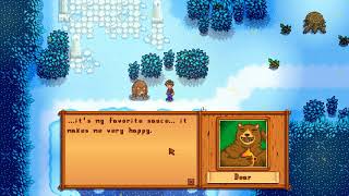Stardew Valley Maple Syrup Dealing Bear