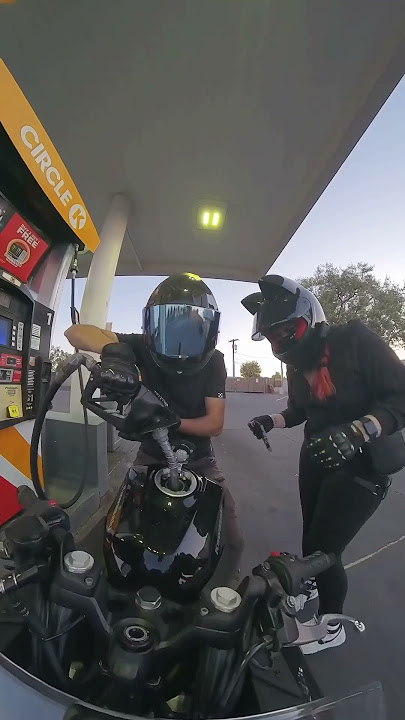Whoops I spilled 💦 #motorcycle #biketok #motorcyclebackpack #couple #bikecouple #fy #fyp