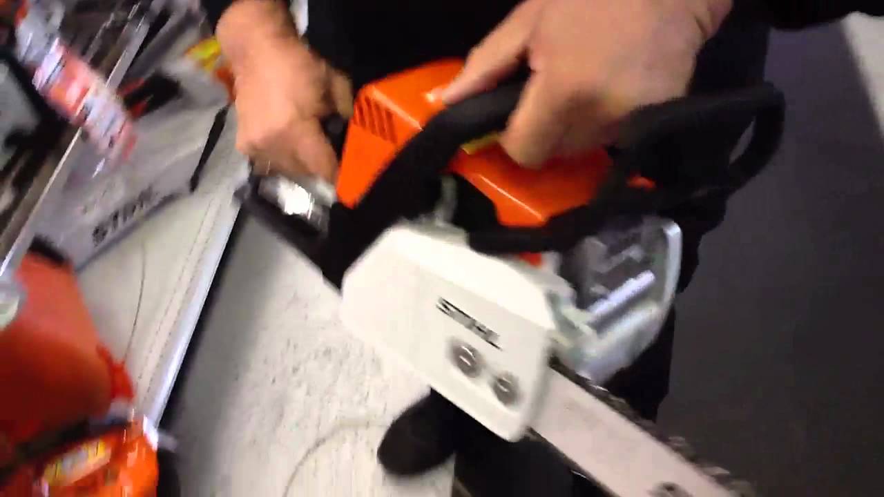 STIHL MS 170 Chainsaw Toronto, Ontario - YouTube