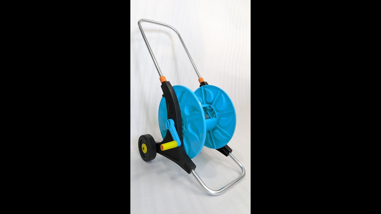 Dolphy Garden Water Hose Reel Cart with Wheels DHPR0013 