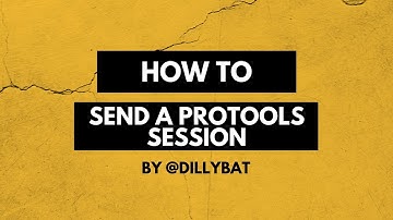 How To Send A Protools Session