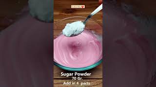 Whipped Cream recipe at home | How to make cream from egg | easy recipe #shorts