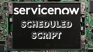 How to Create a Scheduled Script Execution in Servicenow - Scheduled Job - 2024 - Next Experience