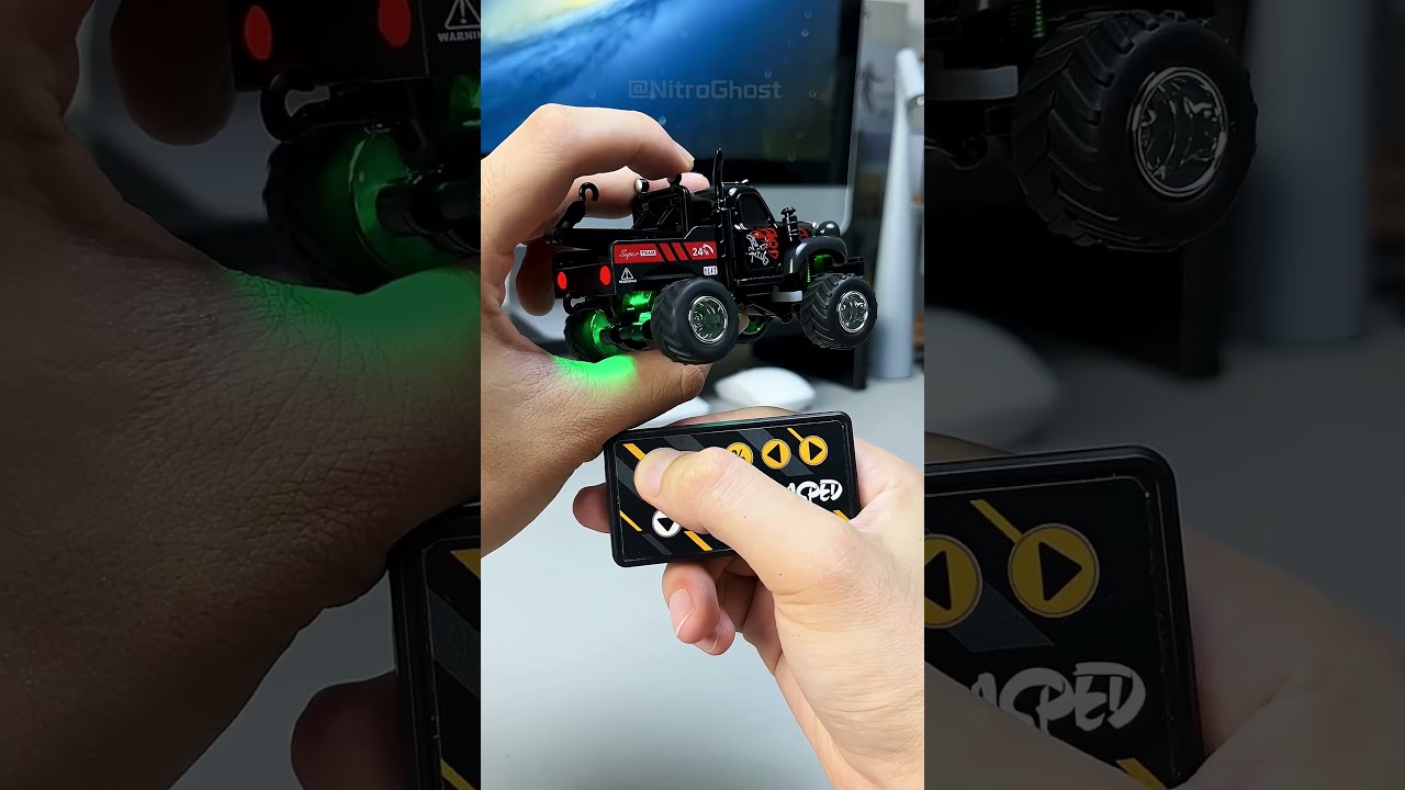mini RC monster truck