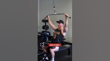 NOT FEELING YOUR LAT PULLDOWNS IN YOUR LATS? #fitness #gymtips