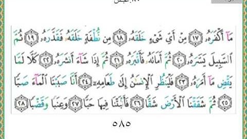 080-سورة عبس سعد الغامدي