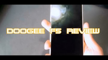 Doogee F5 personal review (English) & quick look