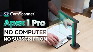 Digitize Anything Without Damaging It | CamScanner Apex 1 Pro