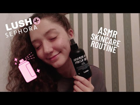 ASMR Skincare Routine For SLEEP 💆‍♀️🛏