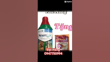 Thuốc trừ cỏ không chọn lọc, Lưu Dẫn Cực Mạnh NUXIMSUPER 20SL diệt cỏ lá rộng, lá hẹp tận gốc