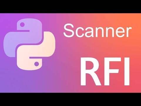 How to build simple RFI Scanner in Python