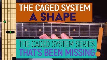 Part 3 - The CAGED System (A Shape) - Using the C,E & A shapes in a blues lead - Guitar Lesson EP558