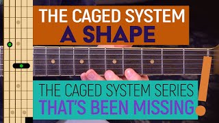Part 3 - The CAGED System (A Shape) - Using the C,E & A shapes in a blues lead - Guitar Lesson EP558