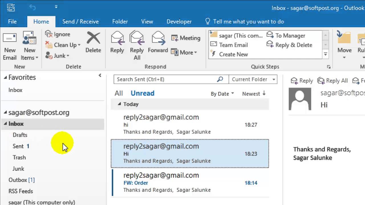 Outlook 전자 메일 2010에 투표 단추를 포함하는 방법